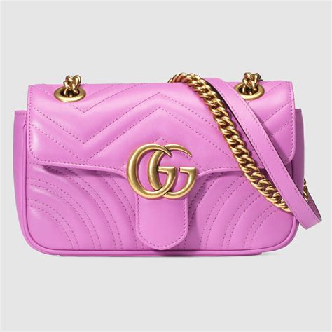 gucci flap marmont small pink|gucci marmont mini bag pink.